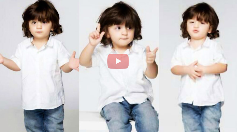 Adorable video of Shah Rukh Khan and AbRam goes Viral