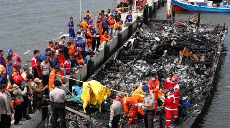 Indonesian Ferry Fire Kills 23