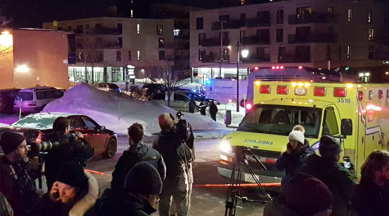 5 dead after gunmen opened fire in a Quebec City mosque during evening prayers