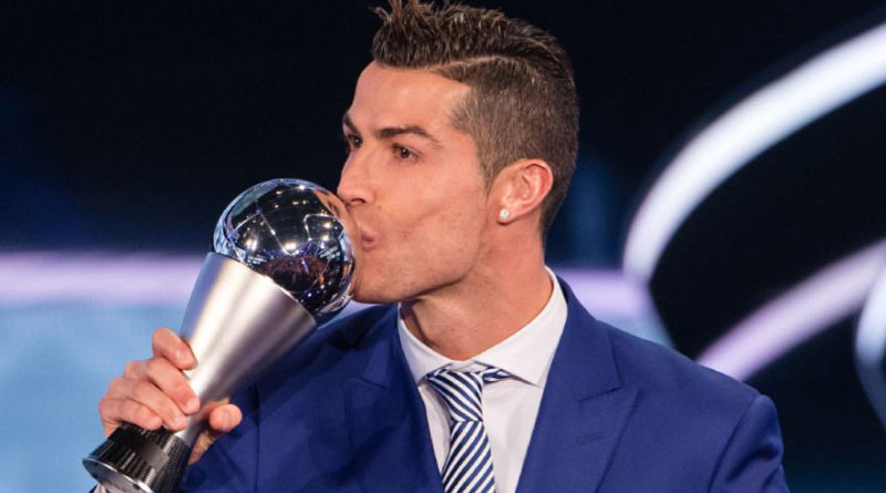 Cristiano Ronaldo wins FIFA best player award for 4th time 