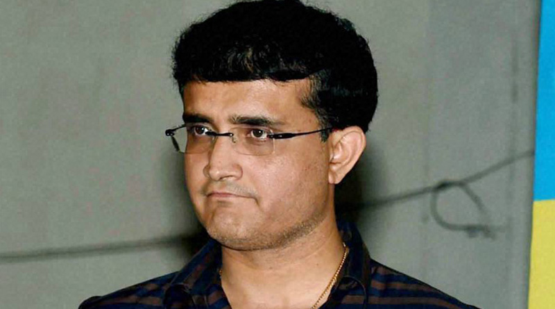 After Parvez Rasool, Sourav Ganguly was seen chewing  gum during national anthem
