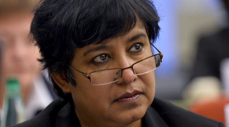Taslima Nasrin donated her body after death to AIIMS 