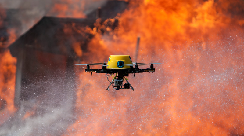 Fire Brigade will use drones to fight fire