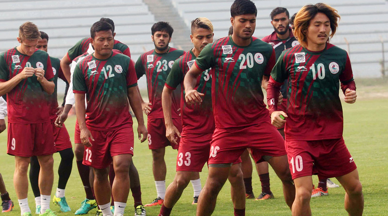 Mohunbagan draw against Shillong Lajong in their home ground