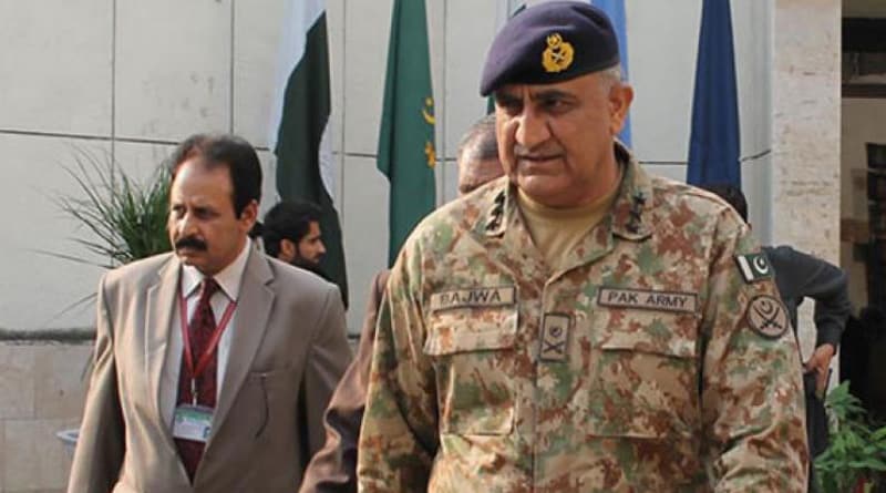 Pak army chief blames India for fanning terror 