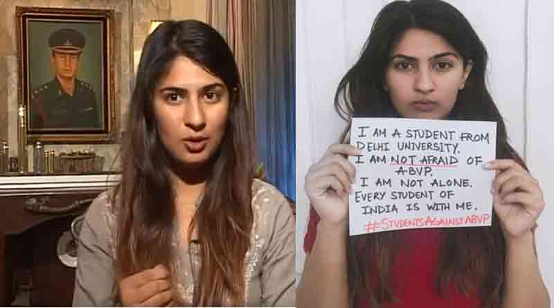 Gurmehar Kaur Withdraws From Protest March