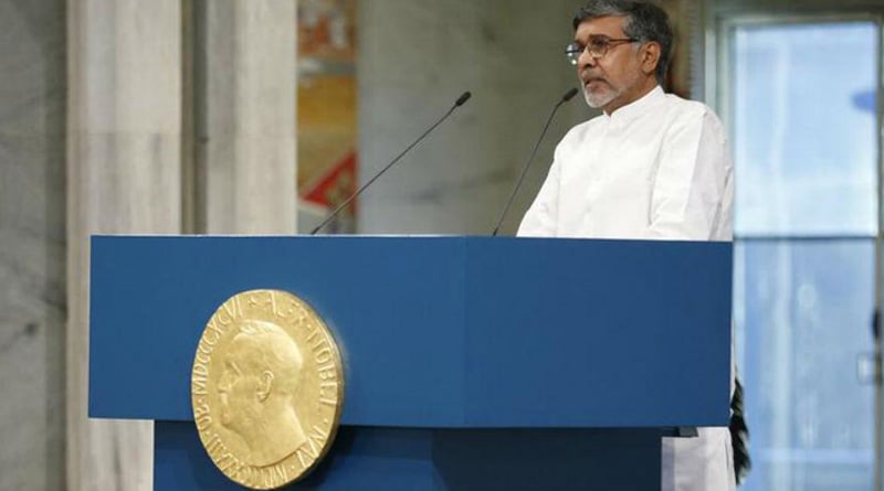 delhi police asserted  stolen replica of Nobel Prize which Kailash Satyarthi  got, had been recovered 