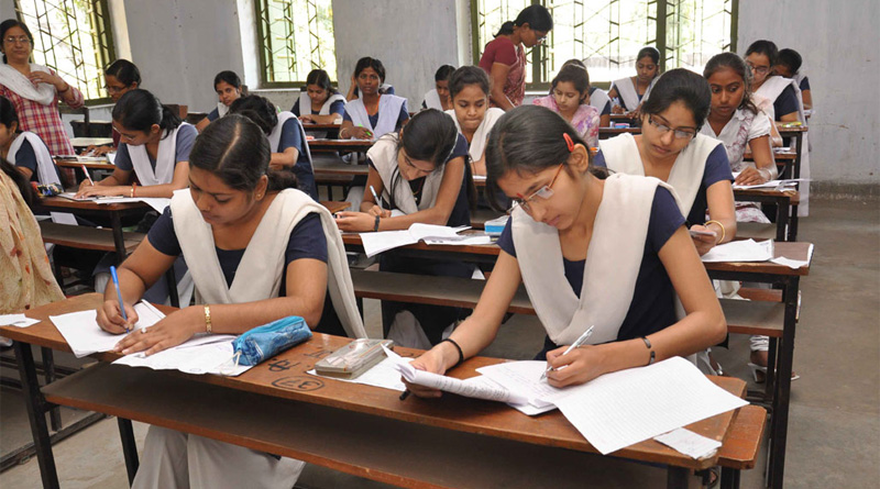Students complete exam in the ground in Debra