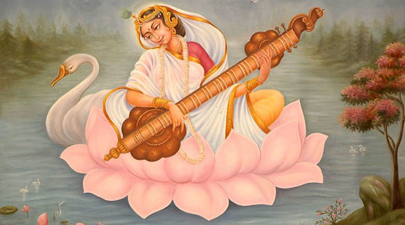 The myth of Goddess Saraswati