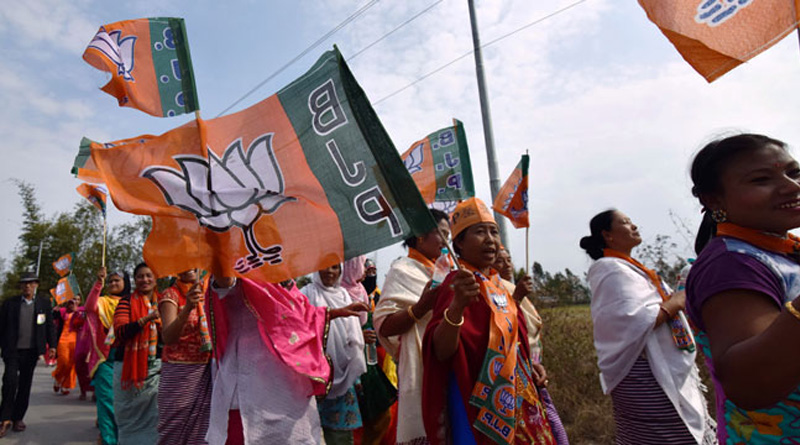 BJP on the verge of forming government in Manipur 