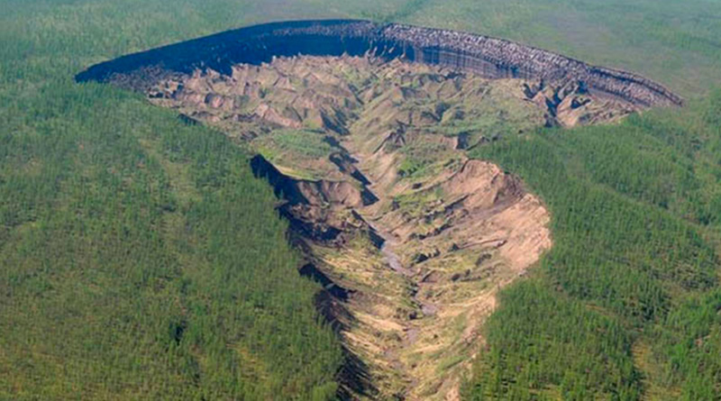 'way to underworld', giant Siberian crater reveals a lost world 
