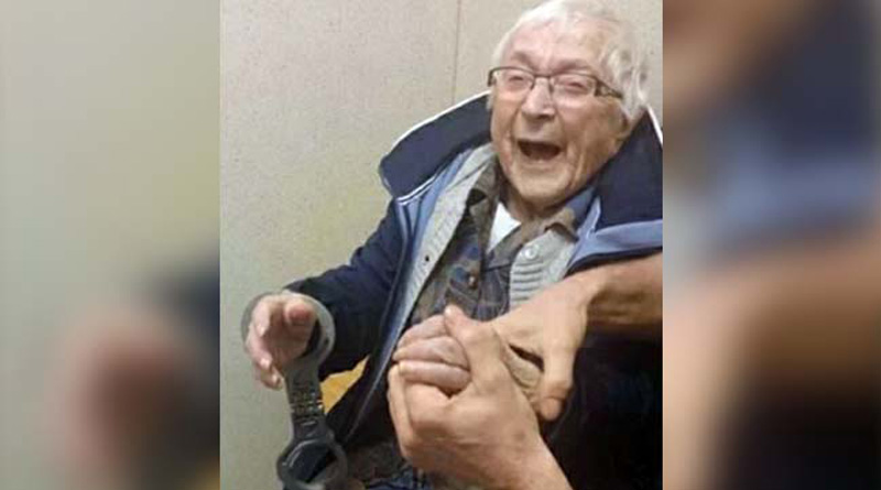 99-Year-Old Dutch Woman Arrested, gets happy