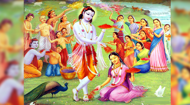 Story behind of Holi Celebration of Radha Krishna in Vrindaban