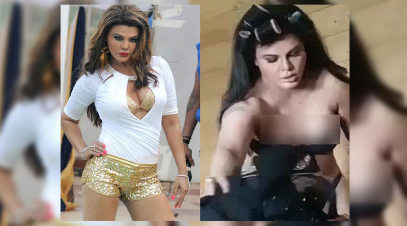 পোশাক বদলাচ্ছেন রাখি সাওয়ান্ত, ভাইরাল ভিডিও