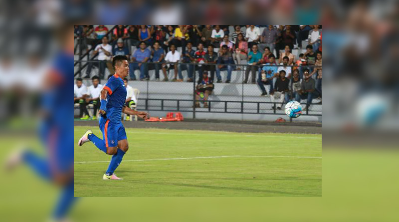 সুনীলের গোলে এশিয়া কাপ কোয়ালিফায়ার রাউন্ডে মায়ানমার জয় ভারতের