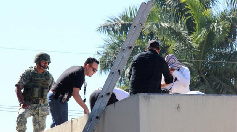 Man's body tossed from plane lands on the roof of Mexican hospital