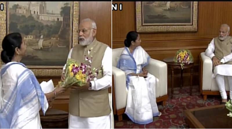 দিল্লিতে মোদি-মমতা বৈঠক, আলোচনা রাজ্যের বকেয়া প্রকল্প নিয়ে