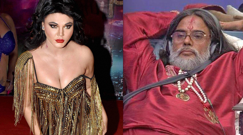 Rakhi Sawant and Swami Om in a face to face battle