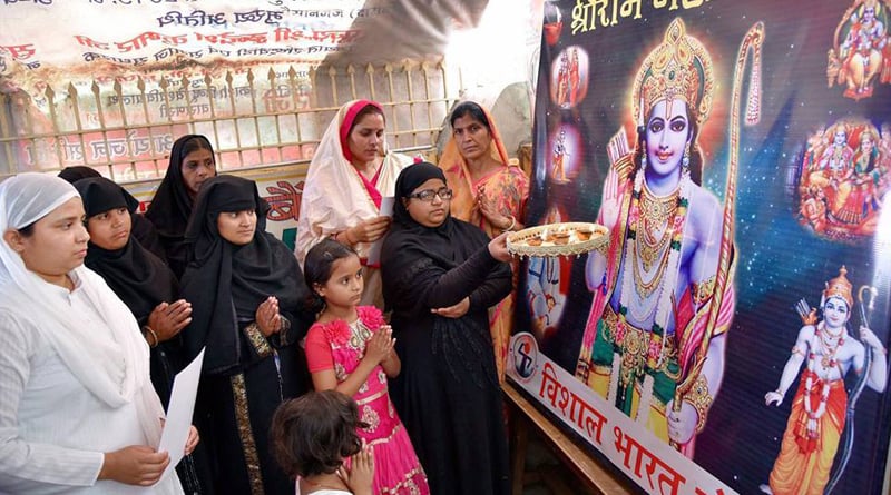 Muslim women celebrate Ram Navami in Varanasi