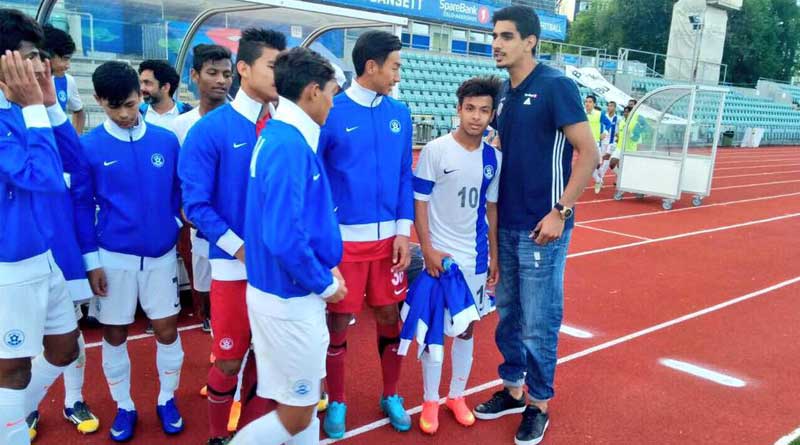  That team is not Italy's u-17 national team against whom India u-17 team wins