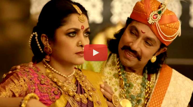 Baahubali 2: Watch Sivagami and Kattappa play a much-in-love royal couple