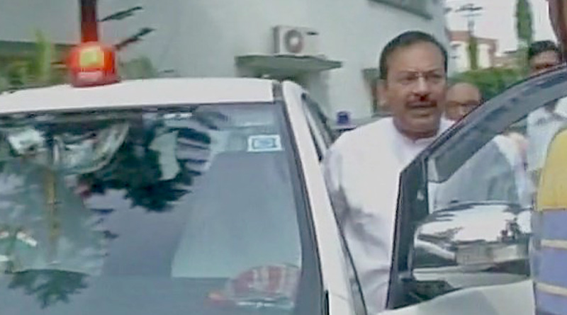 Despite ban West Bengal minister Arup Biswas flaunts red beacon 