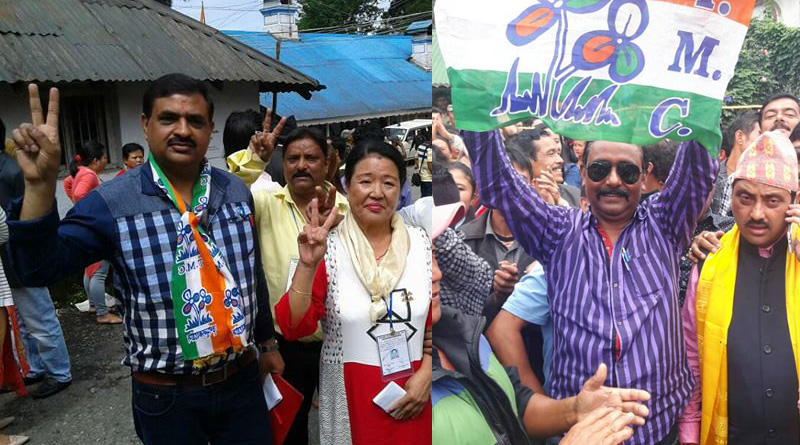 সমতলে জয়ের ধারা অব্যাহত, পাহাড়ে মিরিক দখল তৃণমূলের