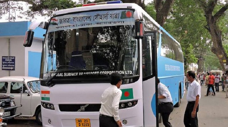 বাংলাদেশে দুর্ঘটনার কবলে মৈত্রী বাস, নিহত ১ 