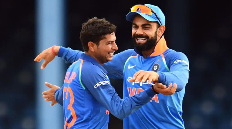 রাহানে-কুলদীপের দাপটে ওয়েস্ট ইন্ডিজের বিরুদ্ধে সহজ জয় ভারতের