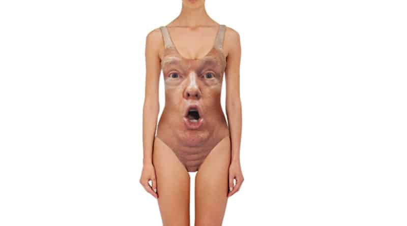 Scary Donald Trump Swimsuit in US is a huge hit  