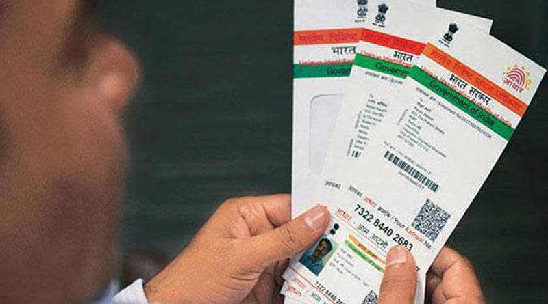 Govt makes Aadhaar mandatory for opening bank account, financial transactions of Rs 50,000 and above.