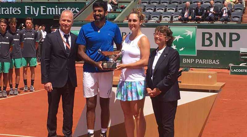 French Open: Rohan Bopanna-Dabrowski clinch mixed-doubles title