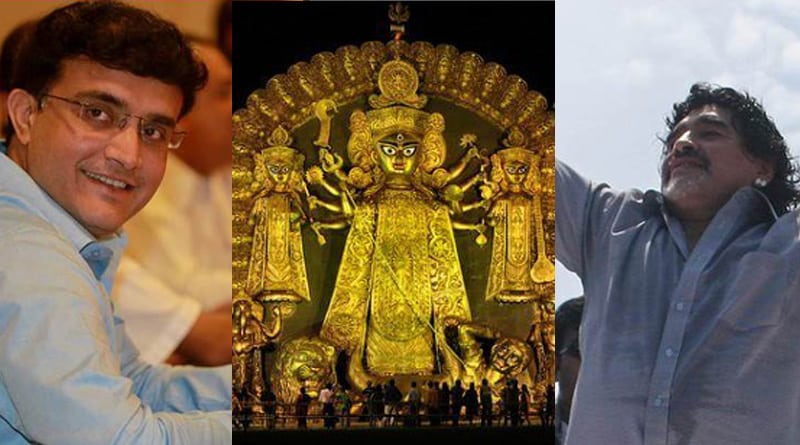 পুজো পরিক্রমাতে সুযোগ মিলবে মারাদোনা দর্শনেরও