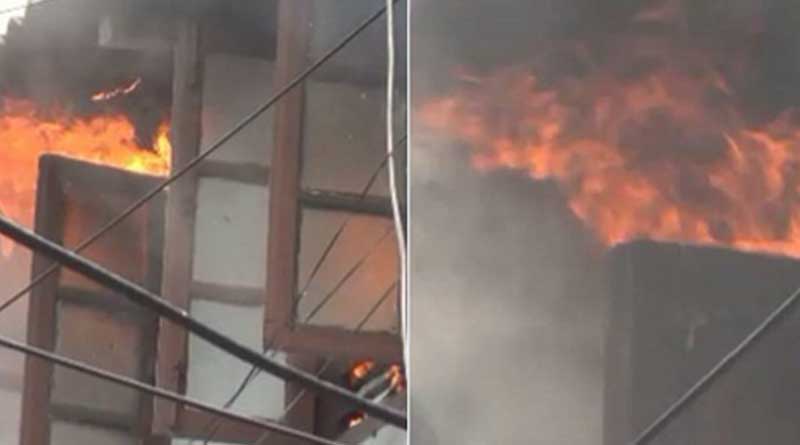 হাওড়া আদালতে ভয়াবহ আগুন, ঘটনাস্থলে দমকলের ১০টি ইঞ্জিন