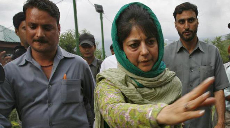 No one will hold Tricolour in Kashmir: Mehbooba Mufti 
