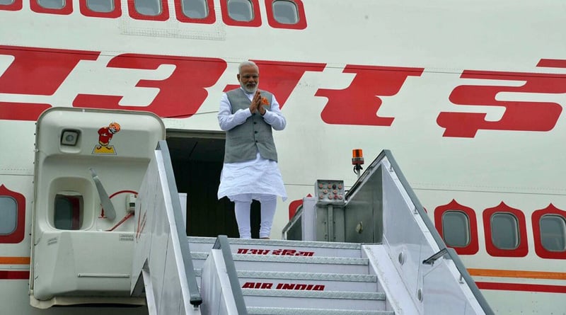 Concluding multi-nation Tour PM Modi lands in Delhi
