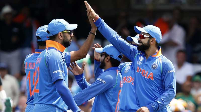 Team India beat South Africa and through to Champions Trophy Semi final