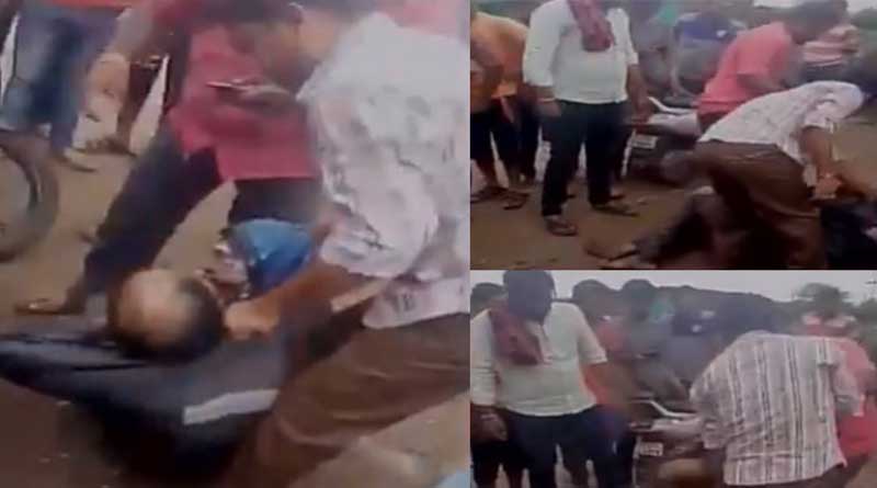 নাগপুরে গো-রক্ষকদের তাণ্ডব, রাস্তায় ফেলে বেধড়ক মার যুবককে