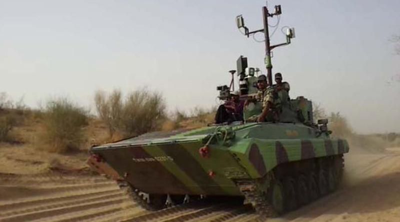 Muntra, country's first unmanned tank rolls out