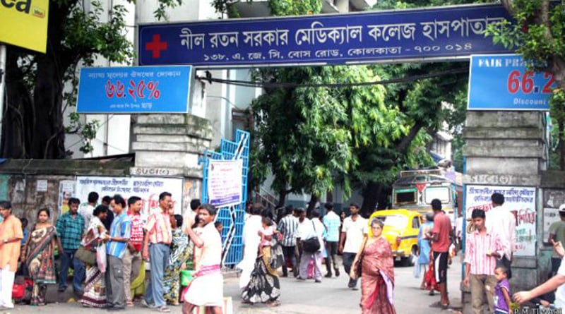 A female patient allegedly stuck into lift of NRS Hospital for 4 days | Sangbad Pratidin