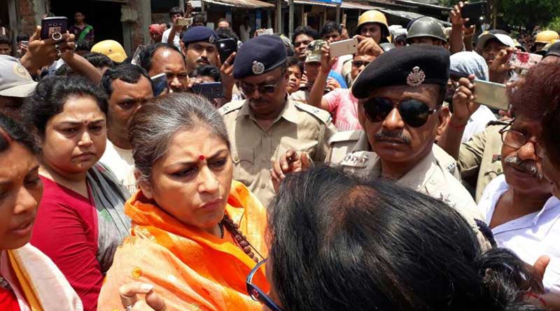 গ্রামে ঢুকতে চেয়ে রূপার ‘জবরদস্তি’, রায়গঞ্জে উত্তেজনা