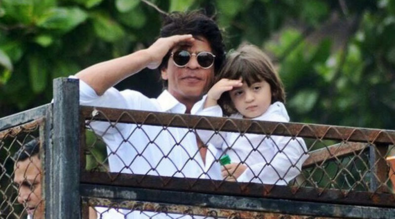 AbRam knows why fans crowd to meet papa SRK