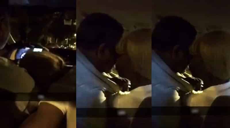Passenger films prostitute performing oral job on Uber driver