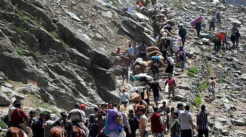 Bharat Sevashram starts relief camp for Amarnath pilgrims