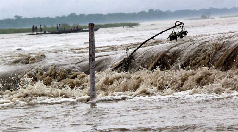China behind India's flood situation