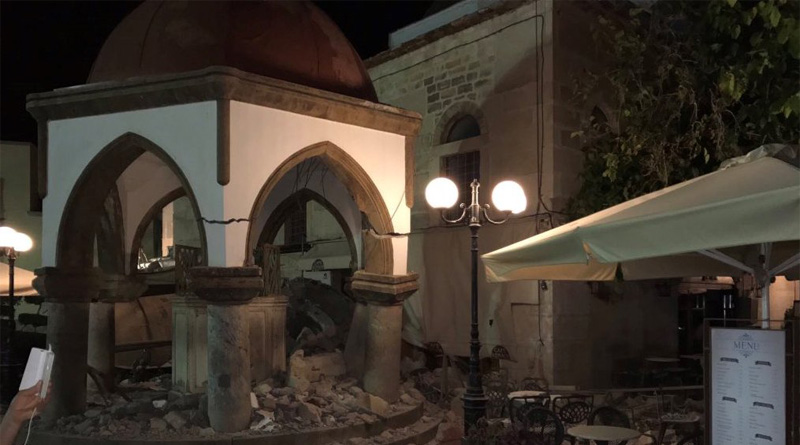 Deadly earthquake shakes Greece, Turkey