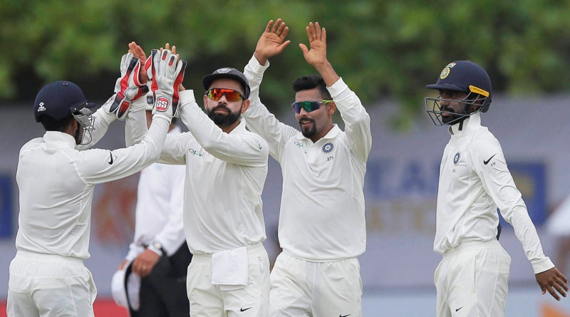 বৃষ্টিবিঘ্নিত গল টেস্টে জয়ের দোরগোড়ায় ভারত