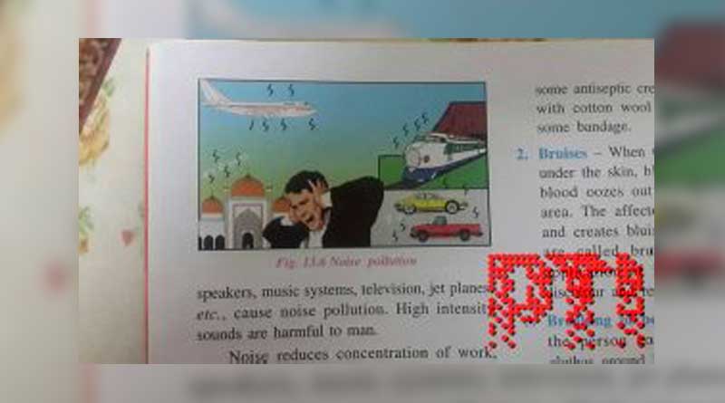     Image in textbook taught in ICSE schools shows 