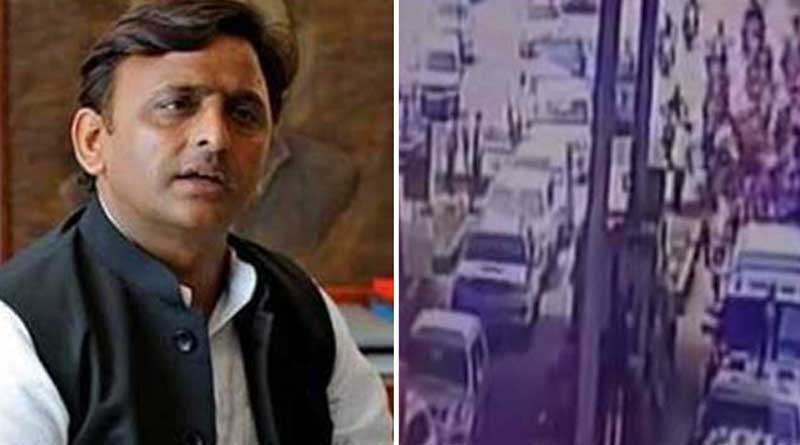 টাকা না দিয়েই টোলপ্লাজা পেরোল ১৭৫ গাড়ির কনভয়, বিতর্কে অখিলেশ