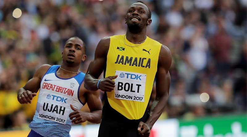 Usain Bolt LOSES his final 100m race, finishing third